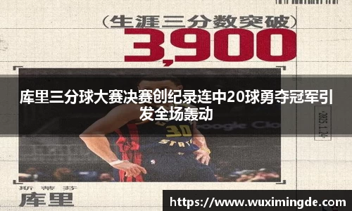 库里三分球大赛决赛创纪录连中20球勇夺冠军引发全场轰动