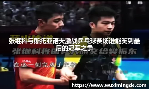 张继科与斯托亚诺夫激战乒乓球赛场谁能笑到最后的冠军之争